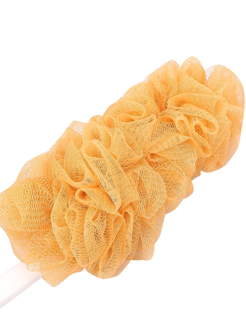 HASANAT ESSENTIALS Bath Brush Sponge Loofah With Handle For Men And Women - Image 2