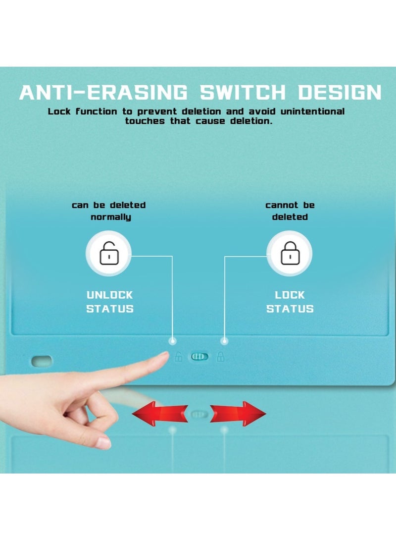 LCD Digital Drawing Board, Portable Writing Tablet is Reusable and Not Easy to Damage