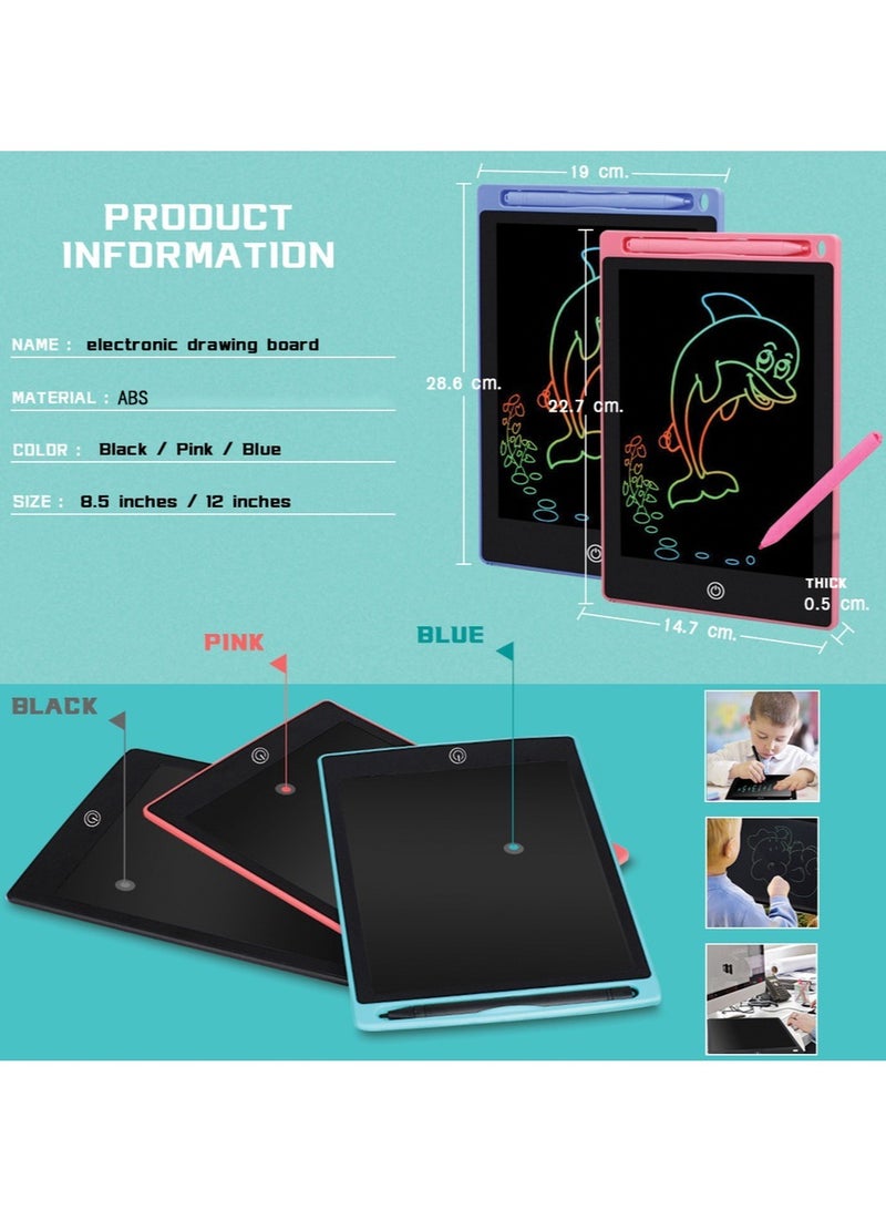 LCD Digital Drawing Board, Portable Writing Tablet is Reusable and Not Easy to Damage