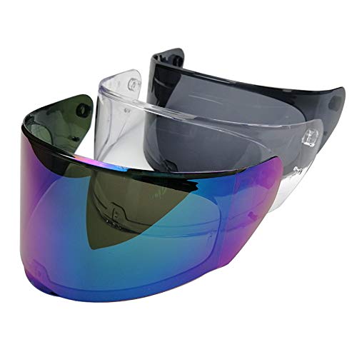 LS2 Helmets Anti-Scratch FF320 / FF328 / FF353 Stream or Rapid Motorcycle Helmet Visor Face Shield (Clear) - Image 2