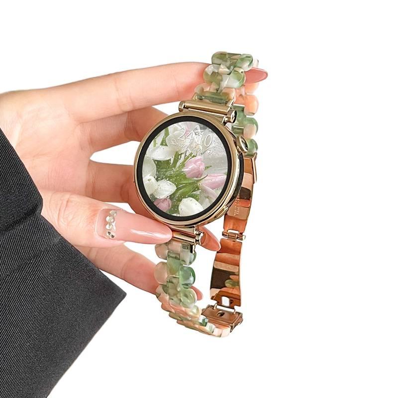 Smartwatch Band in Pink for daily smartwatch wear and replacement strap Routine Use Personal Use Indoor Use On The Go Use Work Use Family Use - Image 5