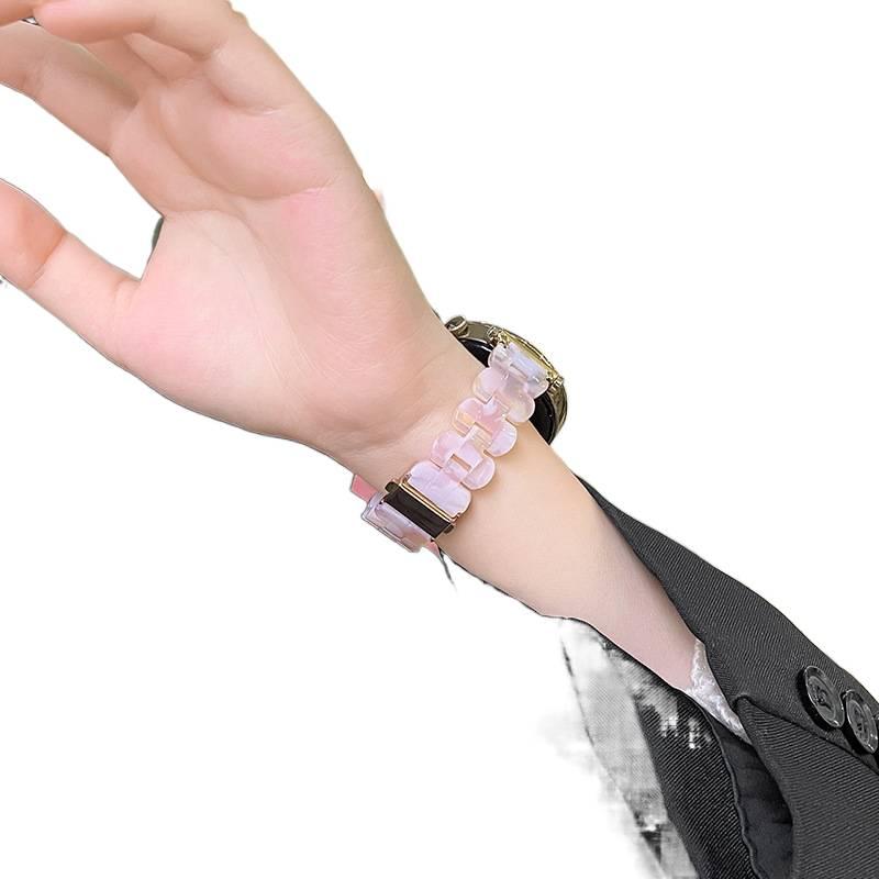Smartwatch Band in Pink for daily smartwatch wear and replacement strap Routine Use Personal Use Indoor Use On The Go Use Work Use Family Use - Image 4