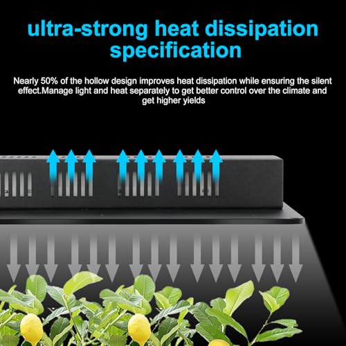 MELONFARM Grow Tent Complete System 2x2, Schedule Full Spectrum 100W LED Grow Light & Grow Tent Kit 24"x24"x48", 4" Adjustable Ventilation Kit, Noise-reducing Rubber Duct Connector - Image 4