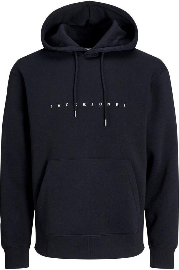 Jack Jones Hood Star Men's Black Hooded Sweatshirt  - Image 2