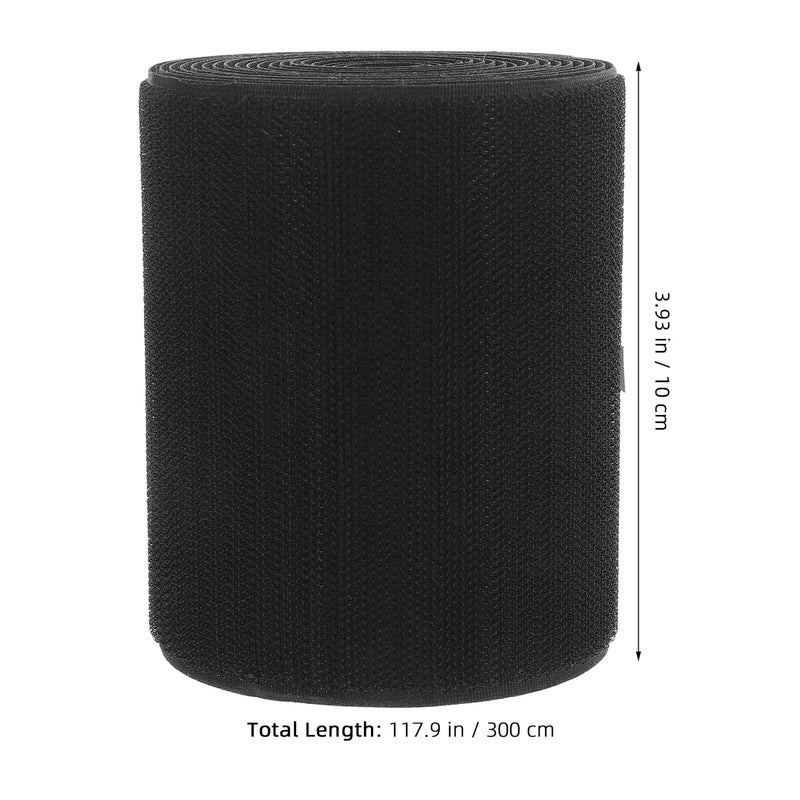 Cord Cover for Carpet Floors Adjustable Hook and Loop Strip Reusable Cable Protector - Image 3
