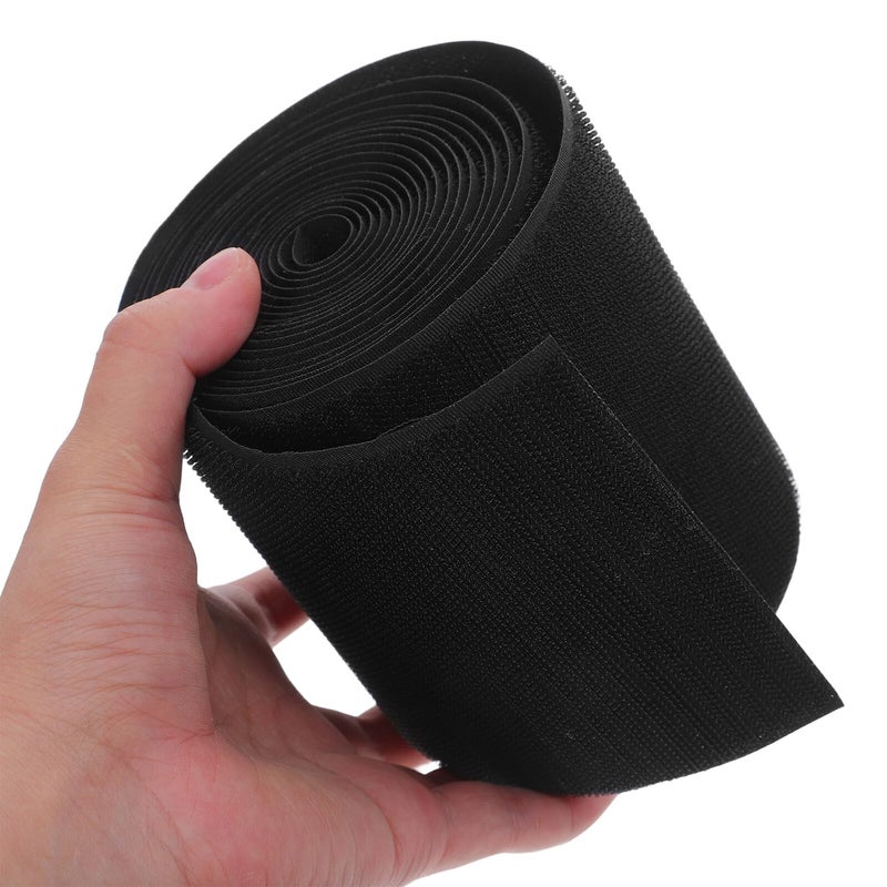 Cord Cover for Carpet Floors Adjustable Hook and Loop Strip Reusable Cable Protector - Image 5