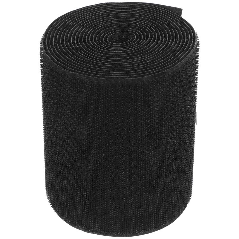 Cord Cover for Carpet Floors Adjustable Hook and Loop Strip Reusable Cable Protector - Image 2