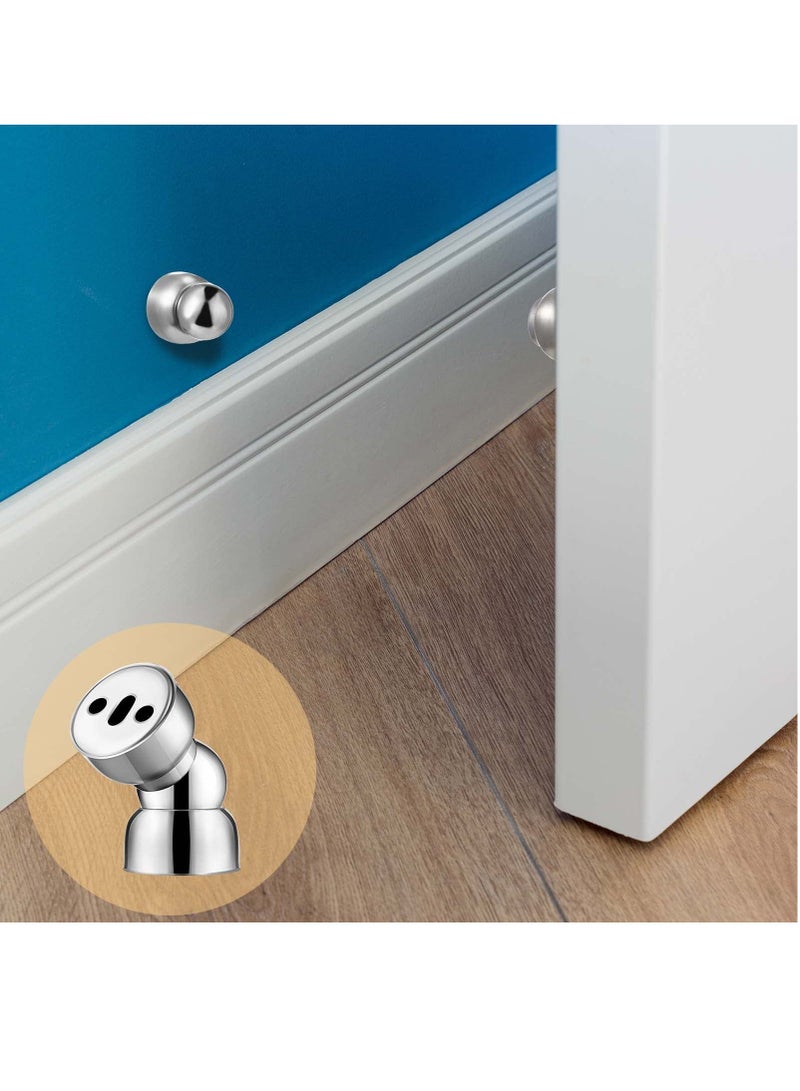 SOLARAE Powerful Magnetic DoorStop, Stainless Steel Magnetic Door Stopper Door Holder for Bedroom Bathroom Kitchen Home Office - Image 5