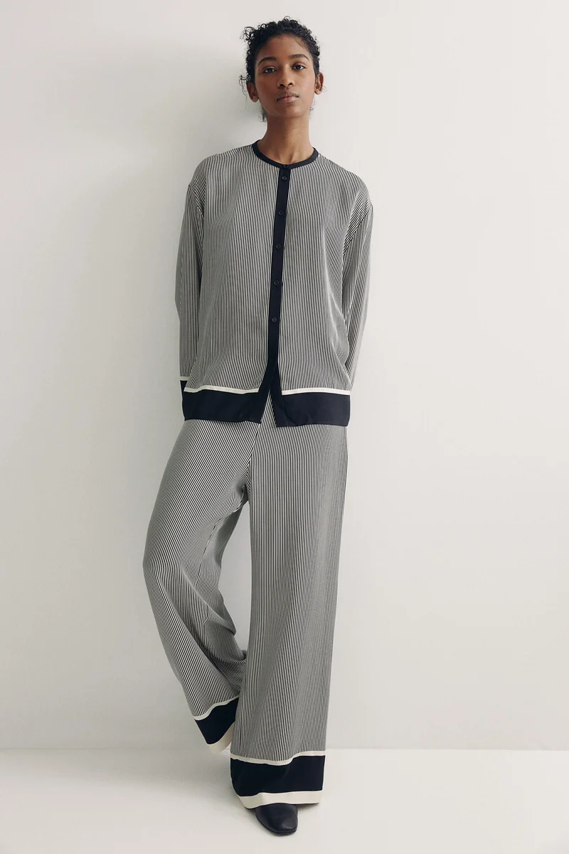 اتش اند ام بنطلون بقصّة مستقيمة