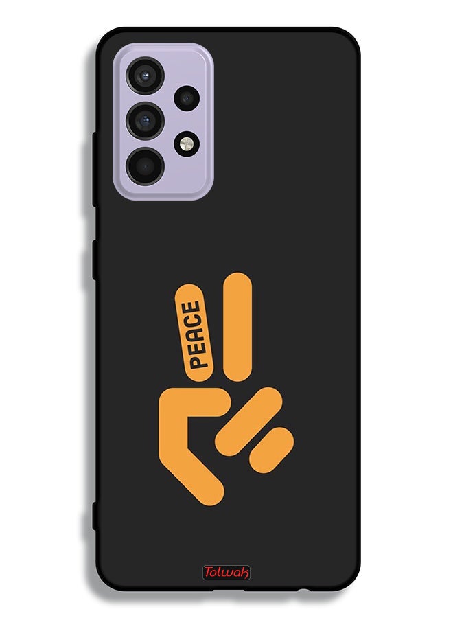 Tolwak Samsung Galaxy A52 4G Protective Case Cover Peace - Image 1
