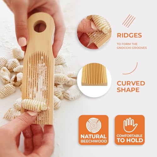 KneadEat Authentic Gnocchi Board for Handmaking Italian Gnocchi Pasta. - Image 3