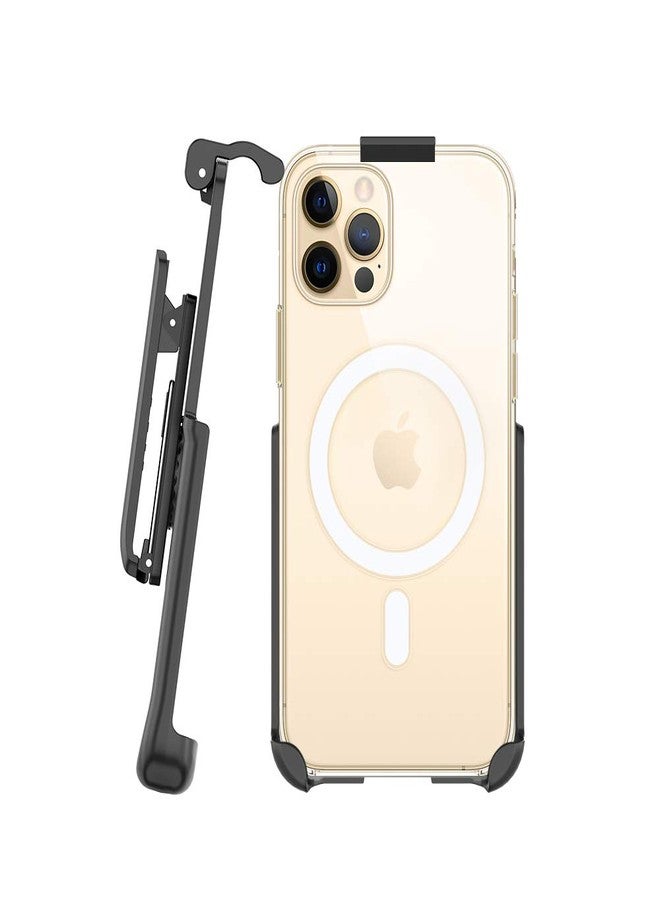 جراب BELTRON بمشبك حزام متوافق مع غطاء Apple الشفاف لهاتف iPhone 12 Pro Max - الميزات: مسند مدمج (الجراب فقط، الغطاء غير متضمن) - Image 5