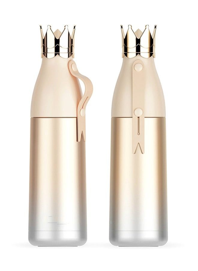 واي آند دي زجاجة مياه من الإستانلس ستيل ذهبي 240مل