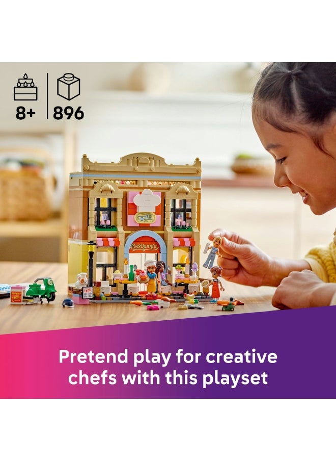 LEGO Lego Friends Restaurant And Cooking School 42655 (896) Pieces  - Image 3