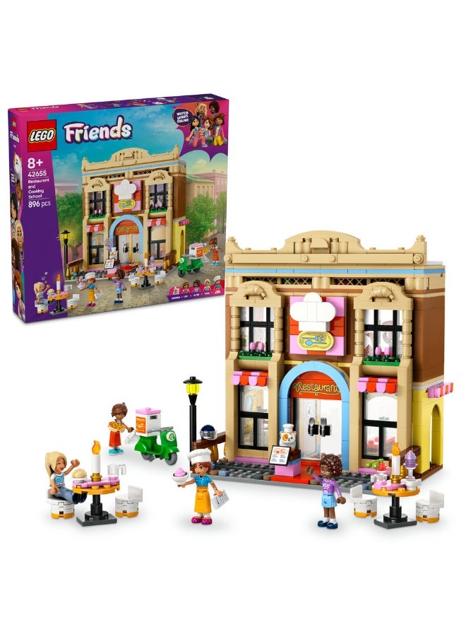 LEGO Lego Friends Restaurant And Cooking School 42655 (896) Pieces  - Image 1