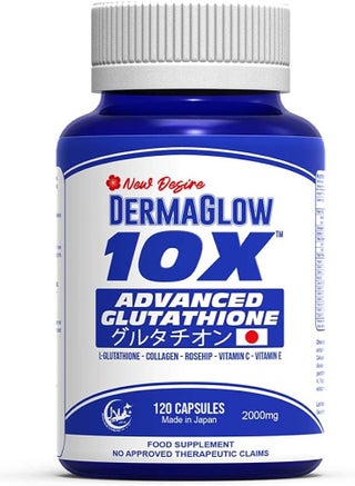 derma glow with glutathione New desire Derma GLow 10x Advance Glutathione (120 Capsules) | Best Price  Kuwait