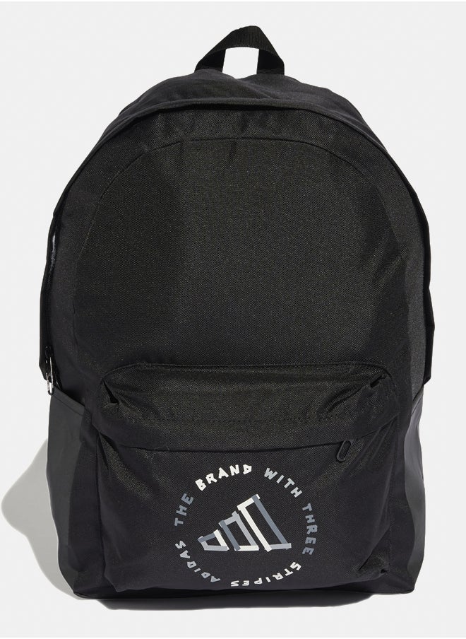 Adidas Classic Print Backpack  - Image 1