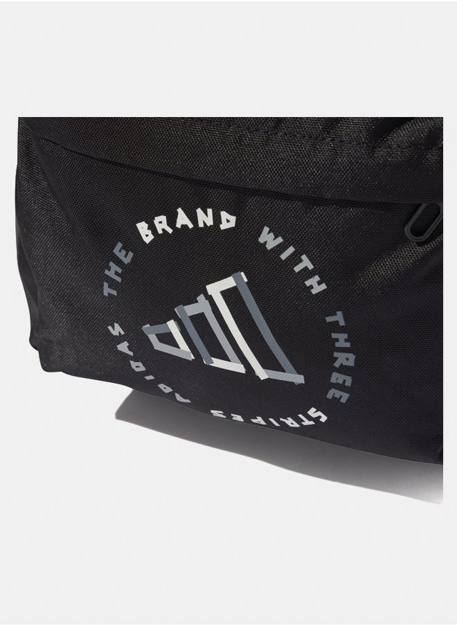 Adidas Classic Print Backpack  - Image 3