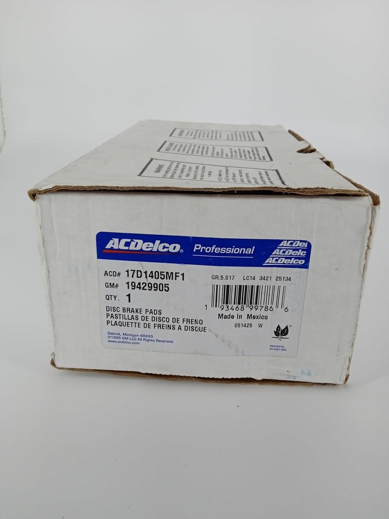 ACDelco Front Brake Pads for Dodge Durango, Charger, Challenger, and Chevrolet Camaro - Image 2