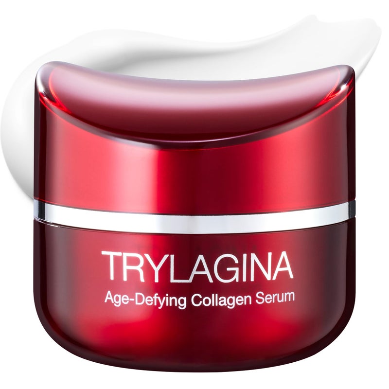 Trylagina 12X Age-Defying Collagen Serum, Anti Aging Face Cream, Anti Wrinkle Cream for Women, Face cream for Women, Anti Aging Skin Care, Brightening Serum, Hydration - 1.05oz - Image 1