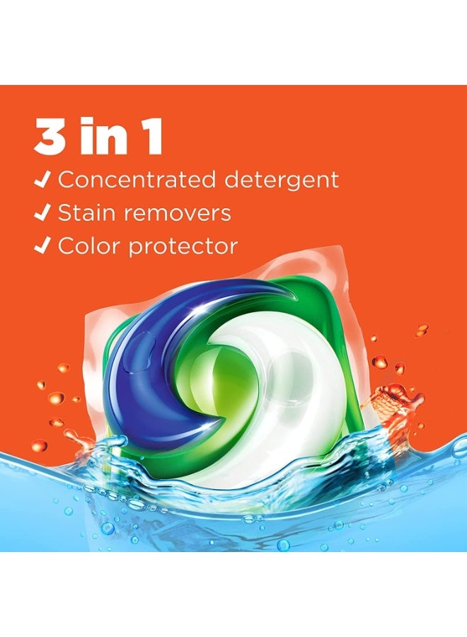 Tide Pods Laundry Detergent 57 Capsules 3 In 1 Stain Remover Odor Fighter Color Protector 1.35 Kg - Image 4