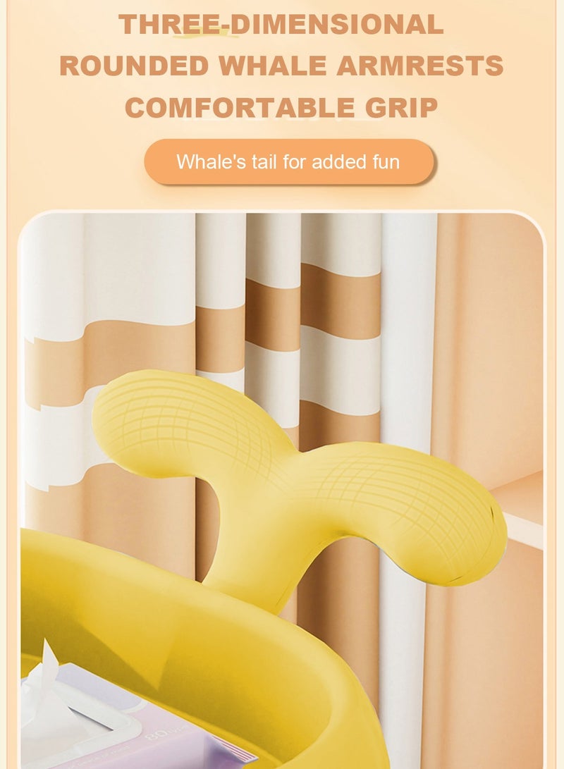 Multifunctional Storage Shelves For Baby With Movable Wheels