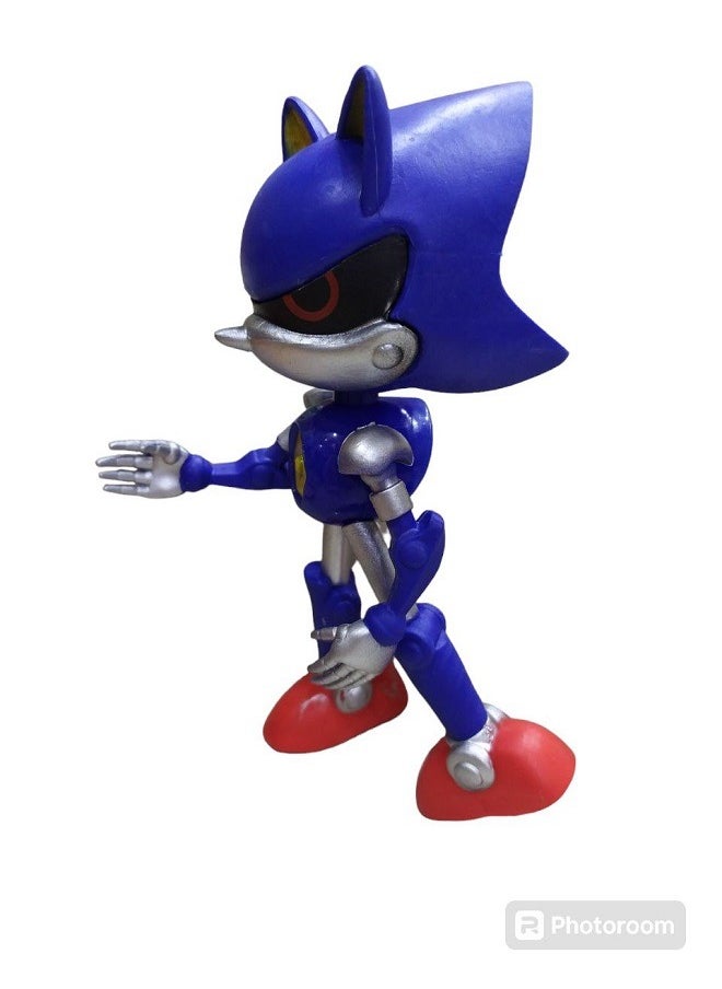 Generic - Sonic The Hedgehog Action Figure - Sonic Robot (Blue) - Image 1