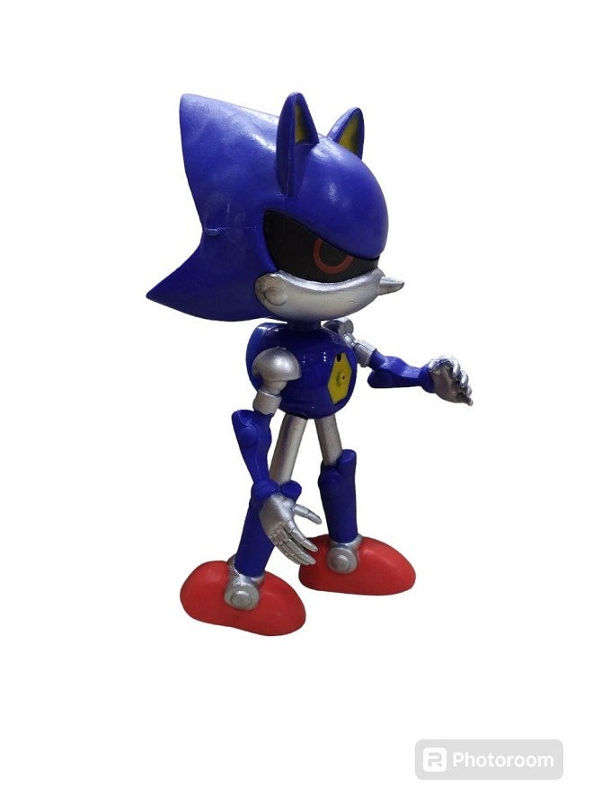 Generic - Sonic The Hedgehog Action Figure - Sonic Robot (Blue) - Image 1