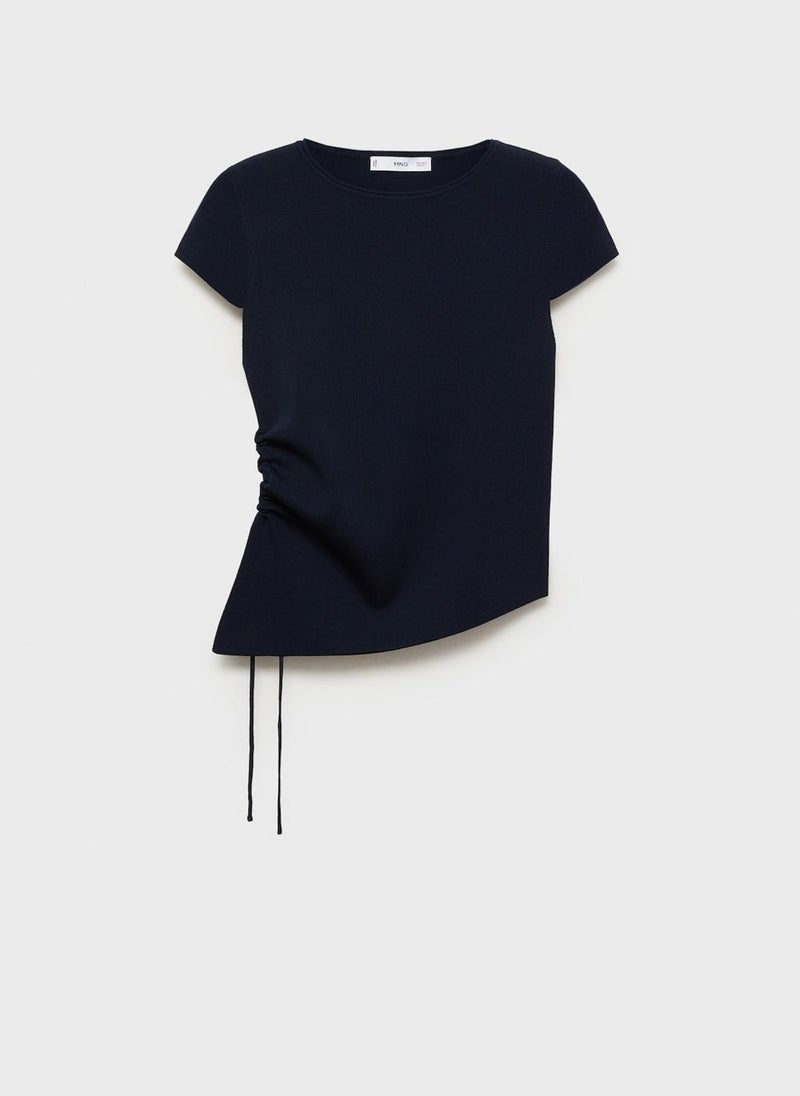 MANGO - Asymmetrical Low Knit Jersey - Image 1