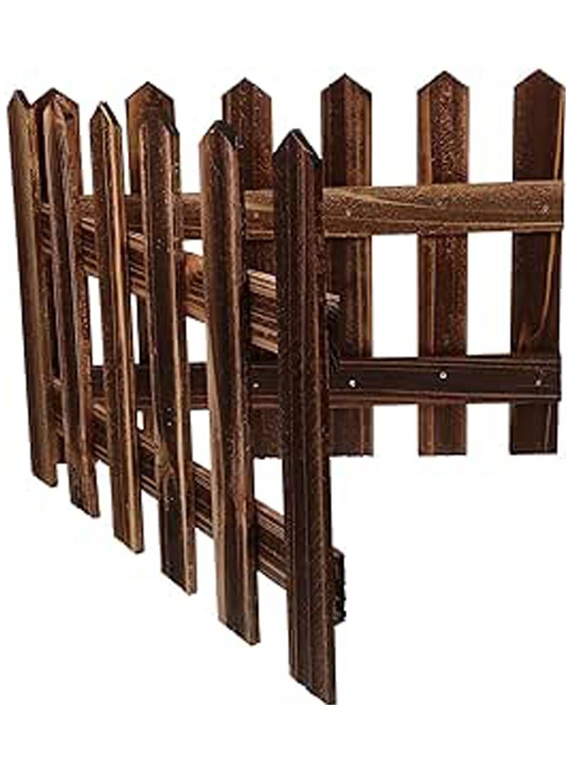 LINGWEI Premium Wooden Garden Fence Panels - Image 1