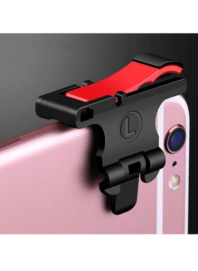 قطعتان من وحدة التحكم في لوحة الألعاب PUBG L1R1 Shooter Trigger للهواتف الذكية - لاسلكية - Image 3