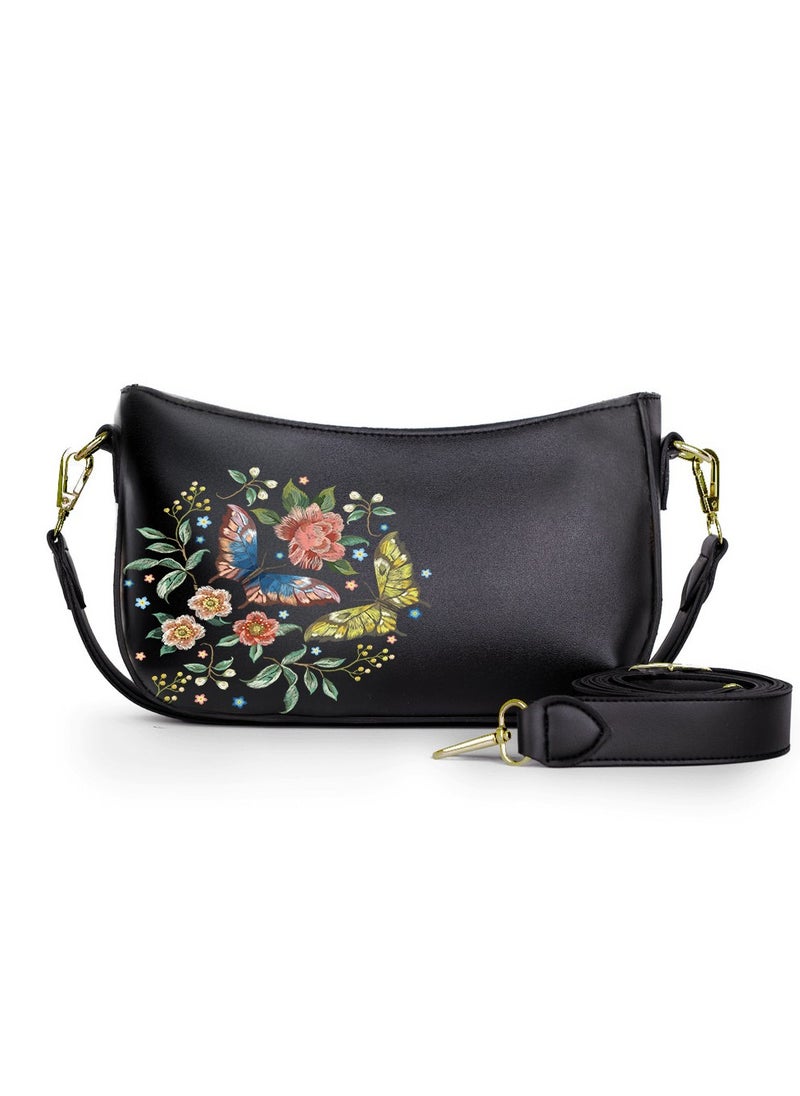 18-The Yellow Butterflies Crossbody bags Black - pzsku/Z75C381044F741213F146Z/45/_/1740518667/68157f99-f56d-45ce-a644-5bdb2153712c