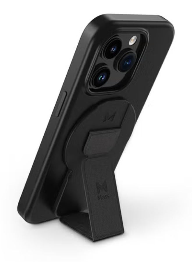 Mass Planet MagSafe Grip + Magnet with Black Stand from Mas Black - Image 2
