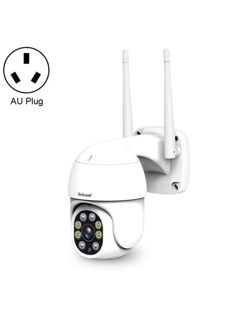 Sricam SP028 1080P HD Outdoor PTZ Camera, Support Two Way Audio / Motion Detection / Humanoid Detection / Color Night Vision / TF Card, AU Plug