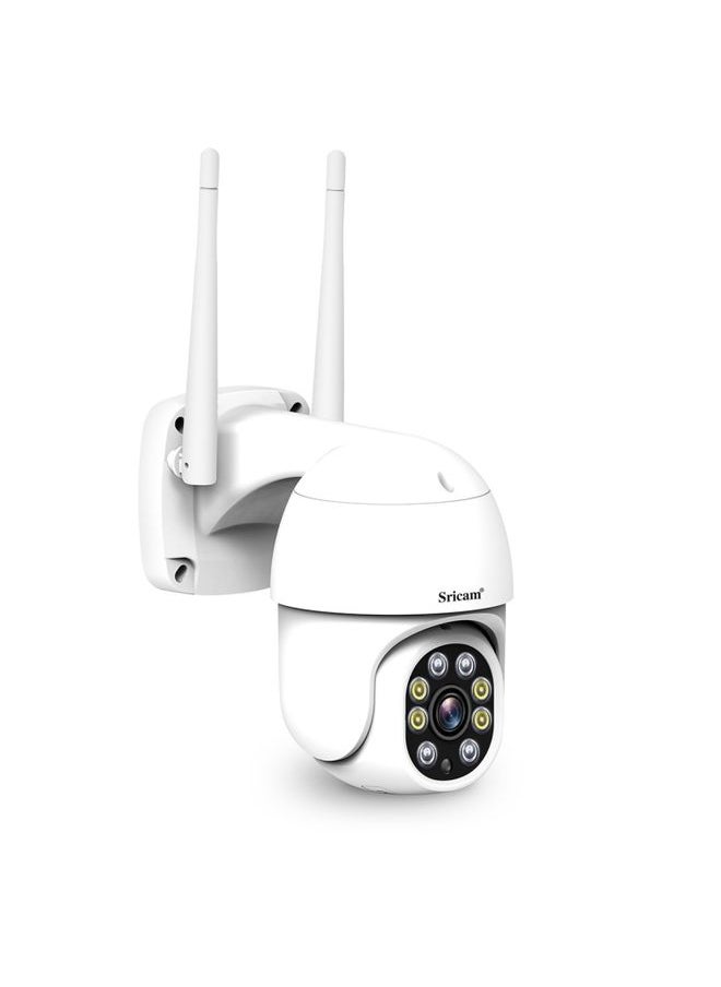 Sricam SP028 1080P HD Outdoor PTZ Camera, Support Two Way Audio / Motion Detection / Humanoid Detection / Color Night Vision / TF Card, AU Plug