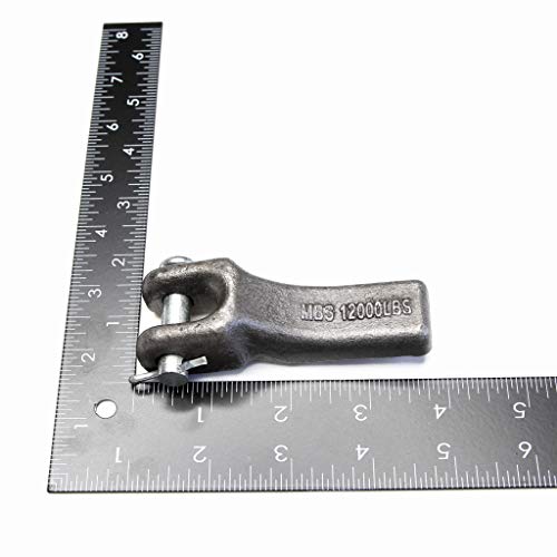 Gripon (Pack of 2) 5/16 inch Weld-On Safety Chain Retainer for Truck Trailer Hitch - Image 3