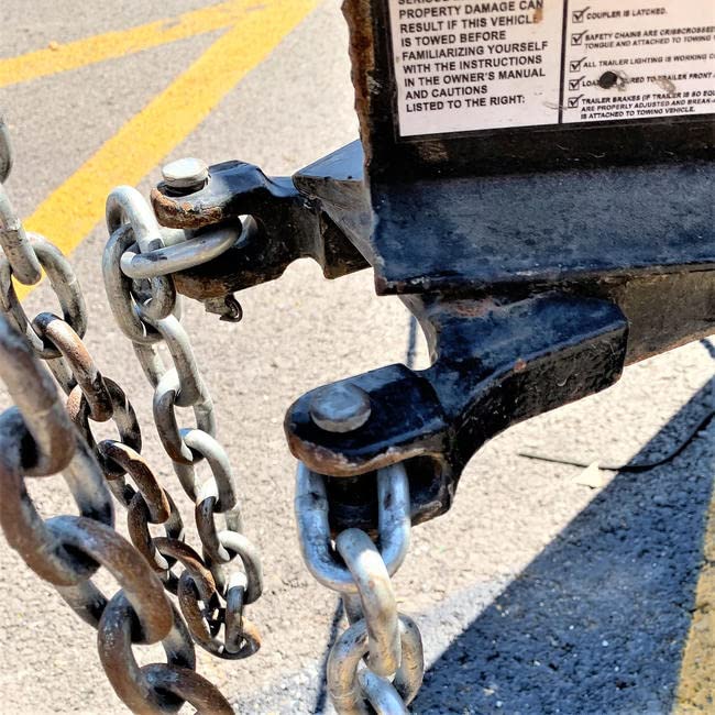 Gripon (Pack of 2) 5/16 inch Weld-On Safety Chain Retainer for Truck Trailer Hitch - Image 5