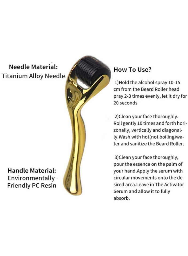 برايم بي جافاودان ديرما رولر تيتانيوم 540 ابرة 1 مم لنمو الشعر - Image 2