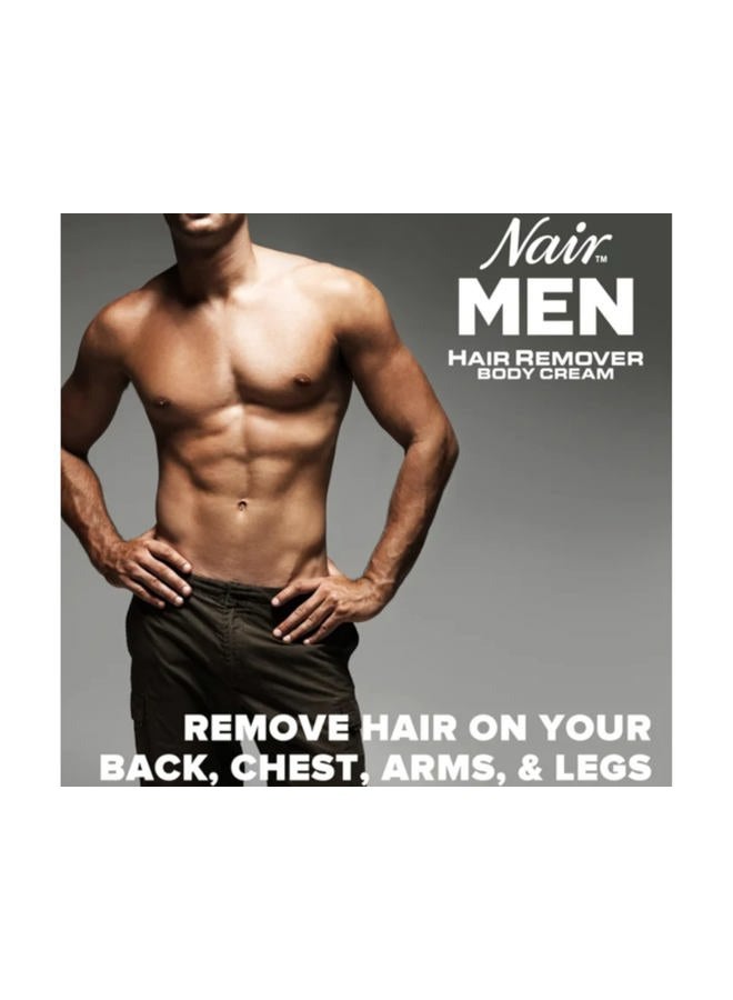 Nair Hair Remover for Men Hair Remover Body Cream, 13 oz (2-Pack) - Image 5