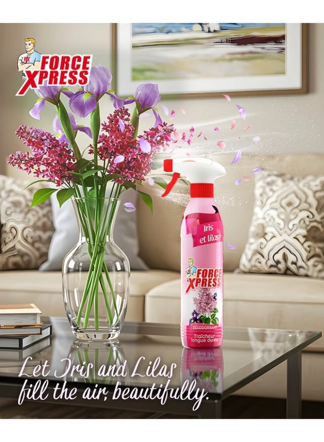  فورس إكسبرس معطر فورس إكسبرس السوسن والليلك 430 مل - Image 2