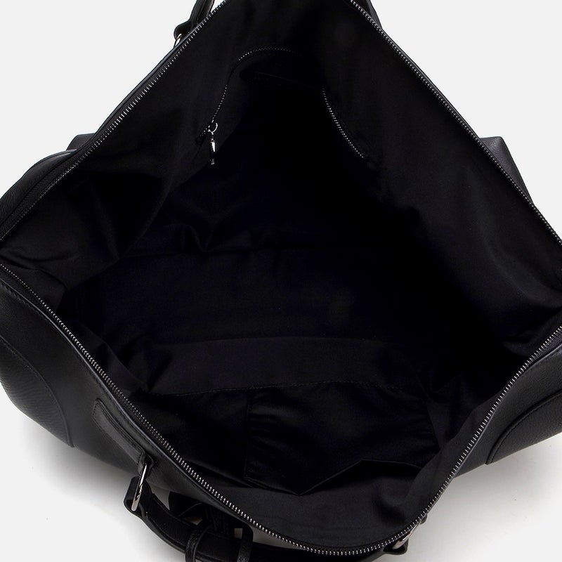 Danilo 04CAH290740A100 GENUINE Leather Black Men's Bag x Zanna  - Image 5