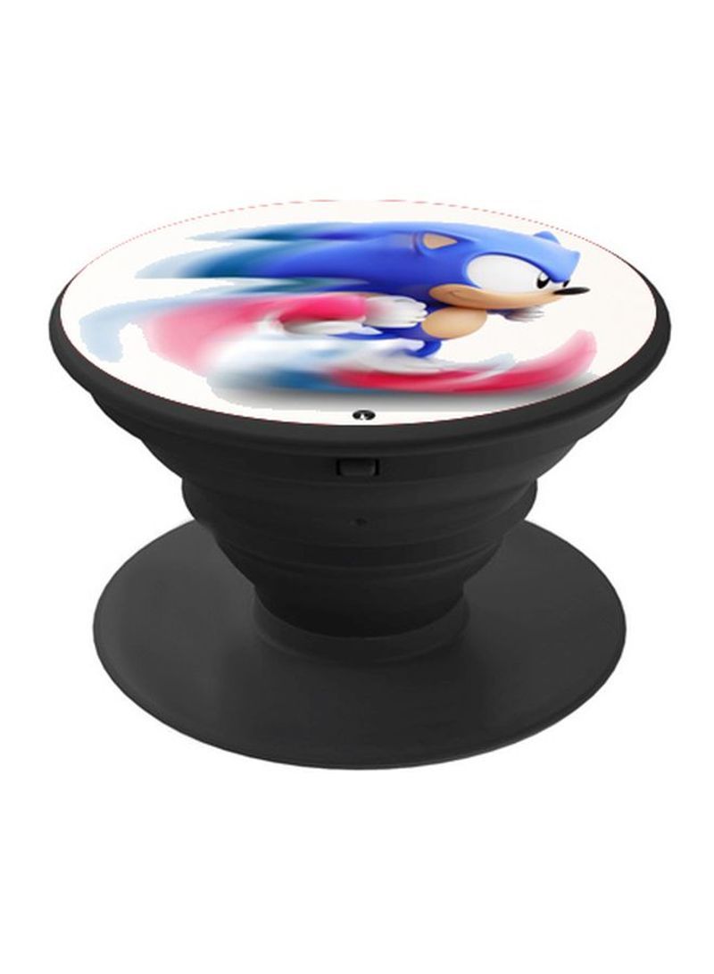 RKN Printed Pop Socket Phone Holder White/Blue/Black - Image 2