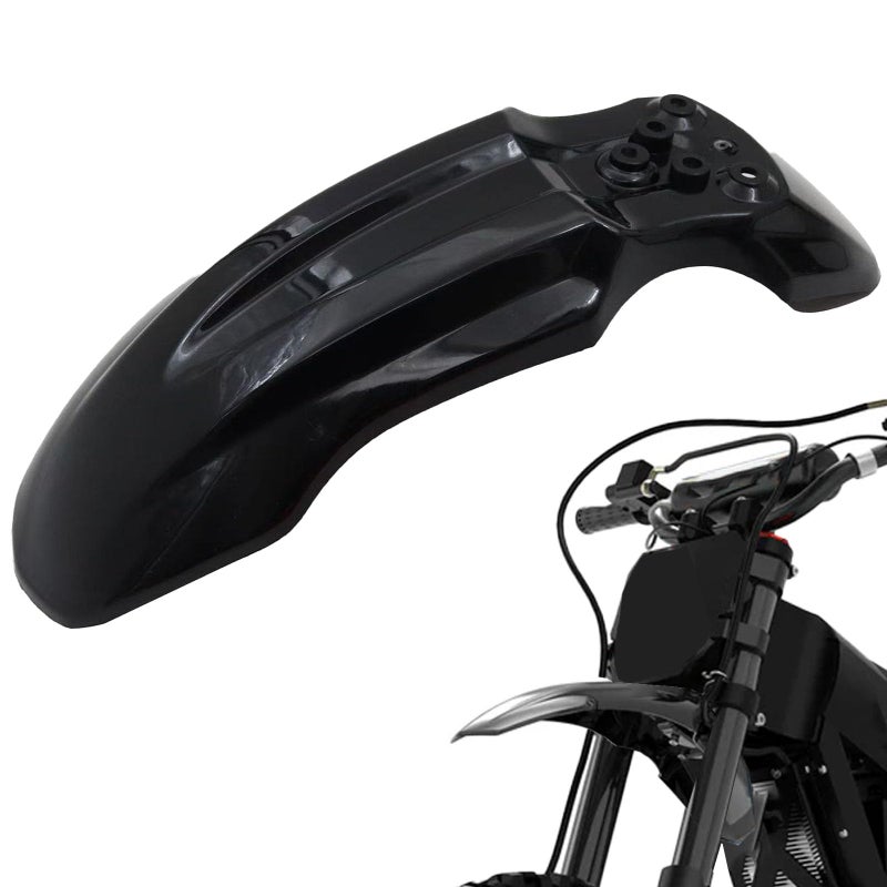Treayes Compatible Fit for Tuttio Tutti Soleil 01 Electric Dirt Bike Front Fender Mud Guard Mudguard (Black) - Image 1