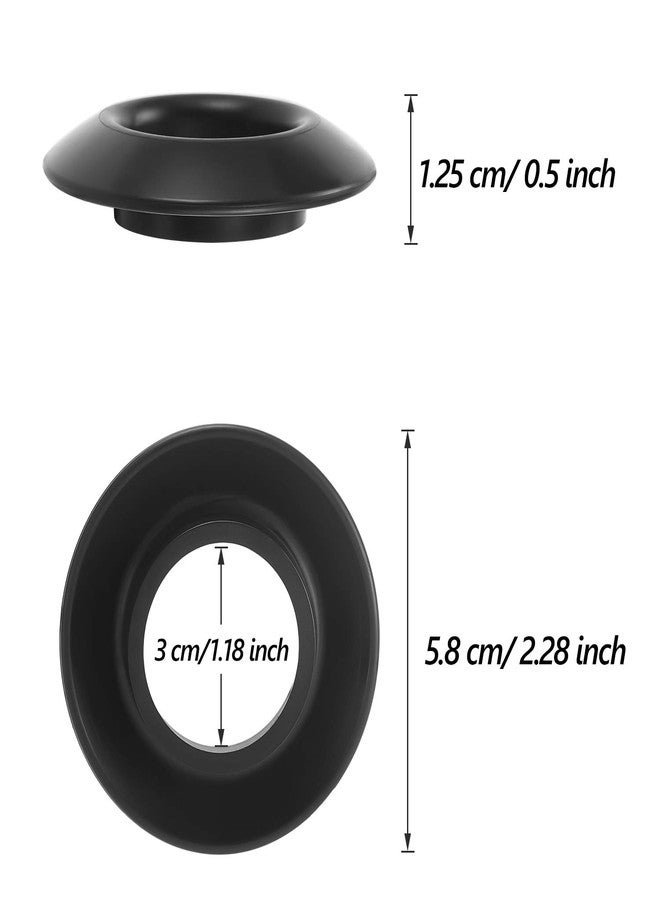 Outus 12 Pieces Rubber Kayak Paddle Drip Rings Canoe Paddle Drip Ring for Kayak Paddle Accessories - Image 2