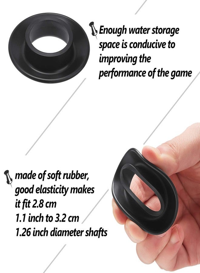 Outus 12 Pieces Rubber Kayak Paddle Drip Rings Canoe Paddle Drip Ring for Kayak Paddle Accessories - Image 3