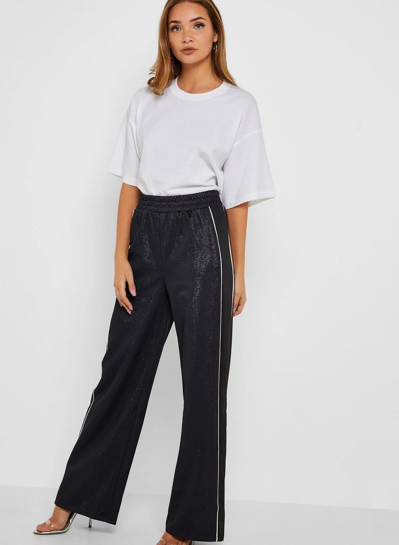 FOREVER 21 Side Striped Track Pants