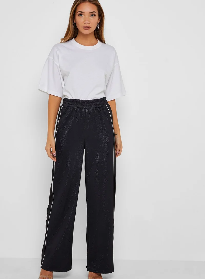 FOREVER 21 Side Striped Track Pants