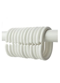 Lavish Lavish [ 12- Piece ] Shower Curtain Hook Hanger  - Image 2