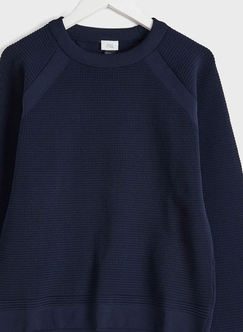 RIVER ISLAND Knitted Sweatshirt