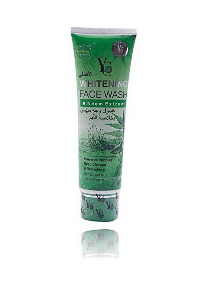 YC - Whitening Neem Extract Acne Face Wash (100 Ml) Prevent Pimples Deep Cleanse & Refreshing - Image 1